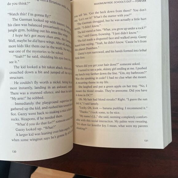 Maximum Ride: School’s Out Forever Book - Picture 3 of 3